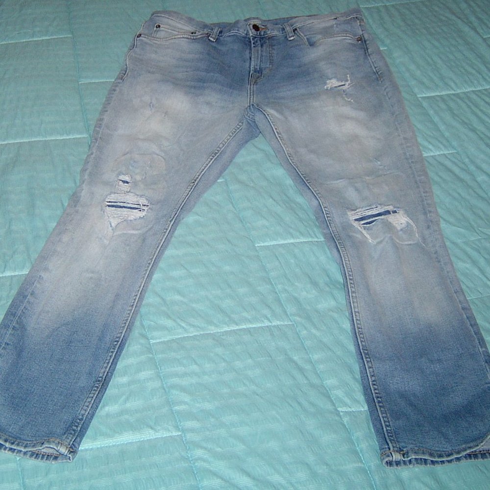 Old Navy Men Size 34W 30L Slim Built in Flex Jeans